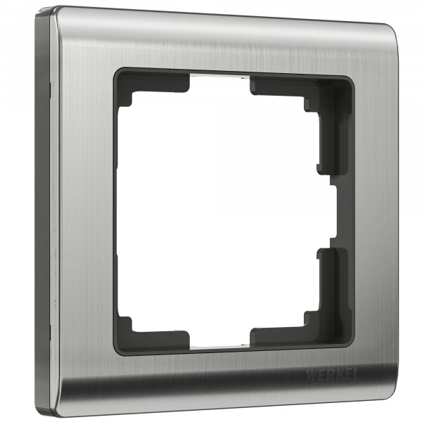 Рамка на 1 пост Werkel WL02-Frame-01 Metallic (глянцевый никель) - купить в Пензе