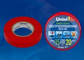 Изолента Uniel UIT-135P 20/15/01 RED - купить в Пензе