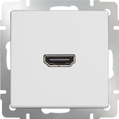 Розетка HDMI Werkel WL01-60-11 Белая - купить в Пензе