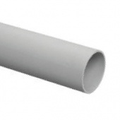 TRUB-32-PVC Труба гладкая ЭРА жесткая (серый) ПВХ d 32мм (3м) - купить в Пензе