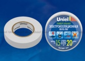 Изолента Uniel UIT-135P 20/15/01 WHT - купить в Пензе